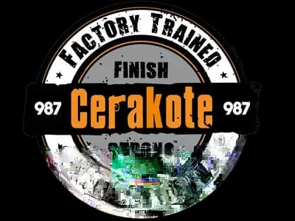 Badge Cerakote Factory Trained and Certified 987 - PRO-CERAKOTE armement