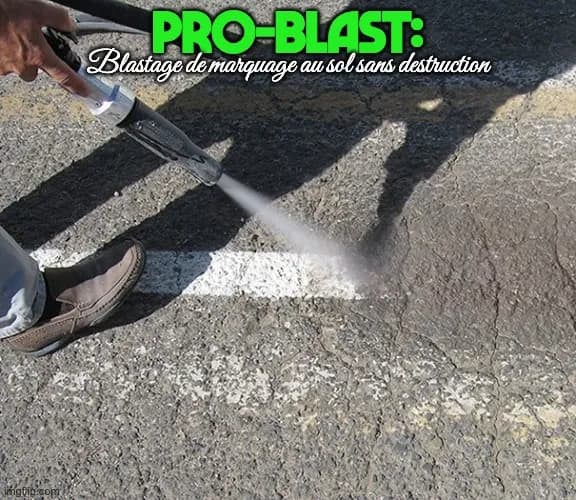 PRO-BLAST — marquage au sol