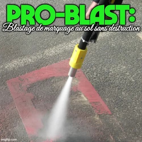 PRO-BLAST — marquage au sol